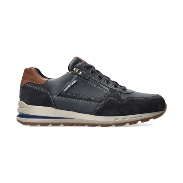 Mephisto Bradley - heren sneaker - blauw - maat 39 (EU) 6 (UK)