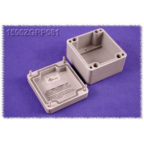 Hammond Electronics 1590ZGRP083PL 1590ZGRP083PL Inlegplaat Plaatstaal Natuur 1 stuk(s)