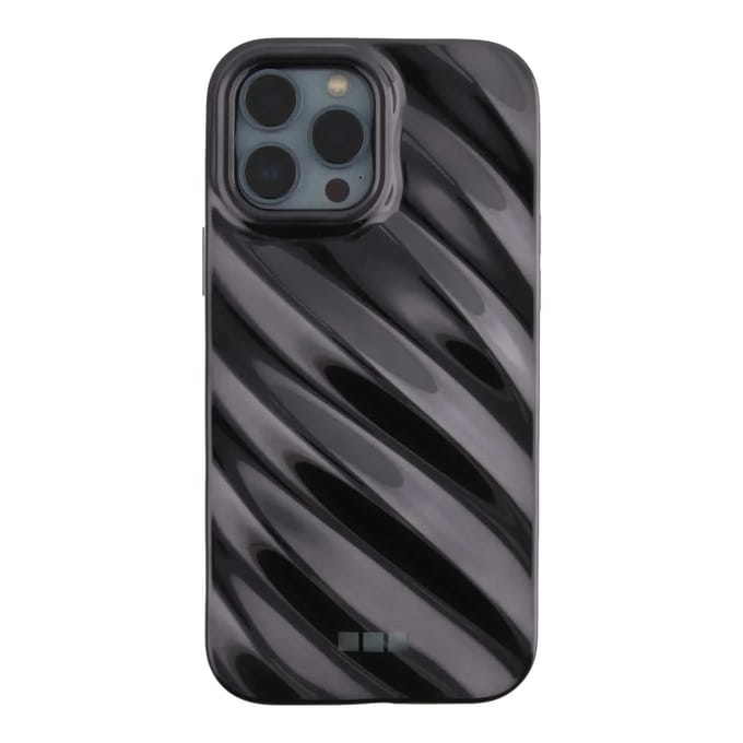 123watches hoesje Lustra - zwart - Siliconen, TPU - iPhone 16