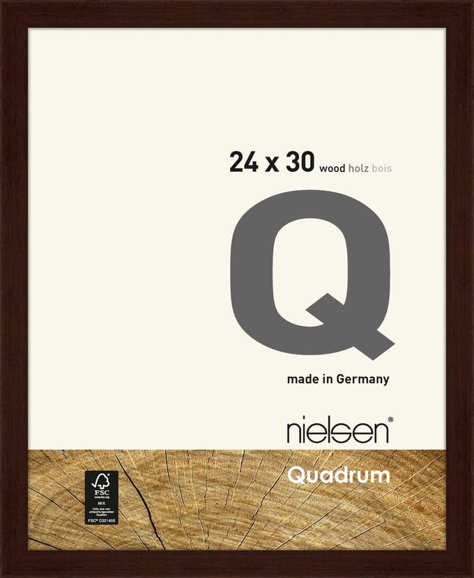 Nielsen Quadrum Houten Fotolijst Wenge 24x30cm