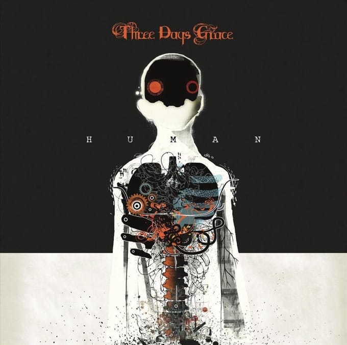 Three Days Grace CD - Human - voor Geen - standaard