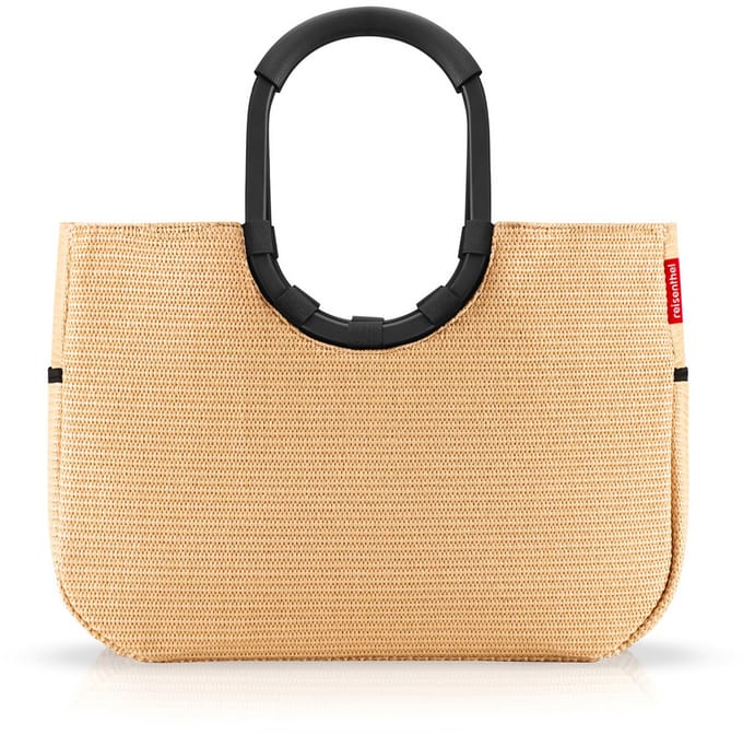 Reisenthel Loopshopper L Shopper - 25L - Frame Raffia Black