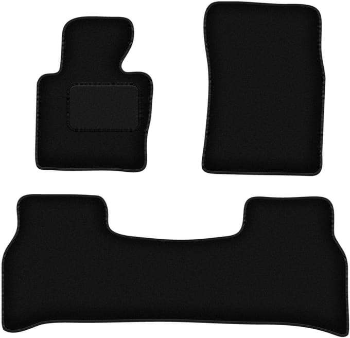 Zwarte veloursmatten voor: Range Rover III L322 Vogue SUV (2001-2012)