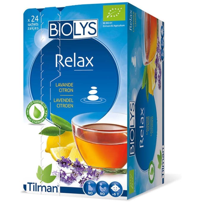 Biolys Thee Lavendel - Citroen 24 Filterzakje