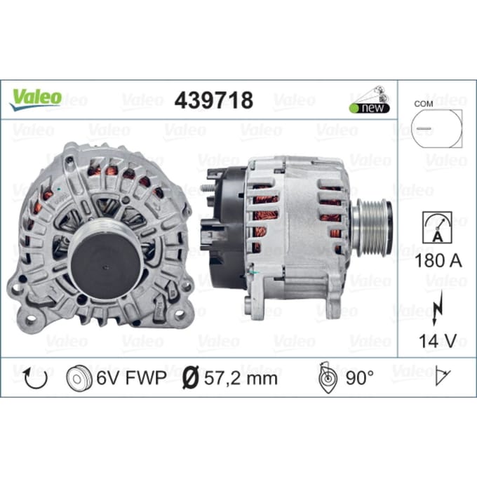 Driefasige generator VALEO ORIGINS NEW VALEO 439718