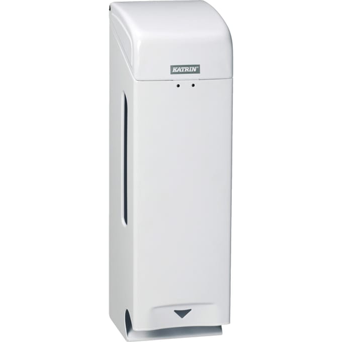Toiletpapierdispenser Katrin drie rollen metaal wit 984503