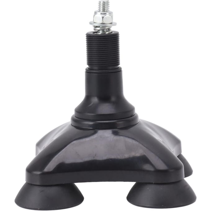 Krukdop Antislip Wandelstok Voetdop Goede Stabiliteit ABS Accessoire voor Vervanging black