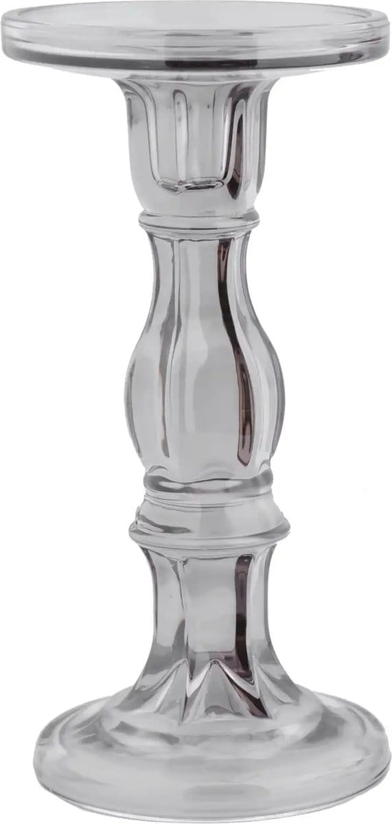 House of Nature Kandelaar Laval grijs 23cm