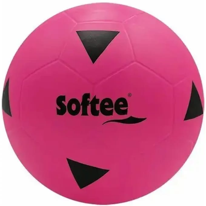 Multifunctionele bal PVC Fucsia/zwart