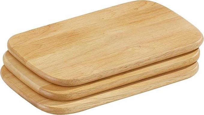 Zassenhaus Snijplank 3 stuks, 22x15 cm