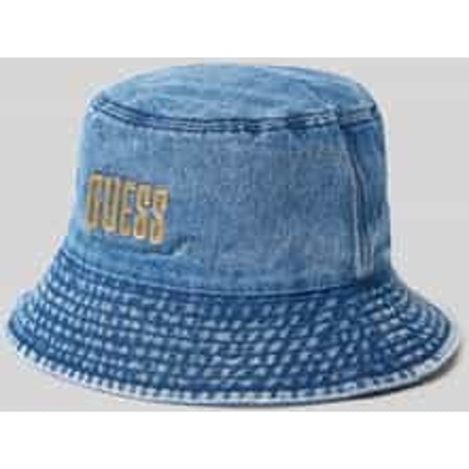 Guess Denim Rain Hat Hoeden Dames - Blauw - Maat L