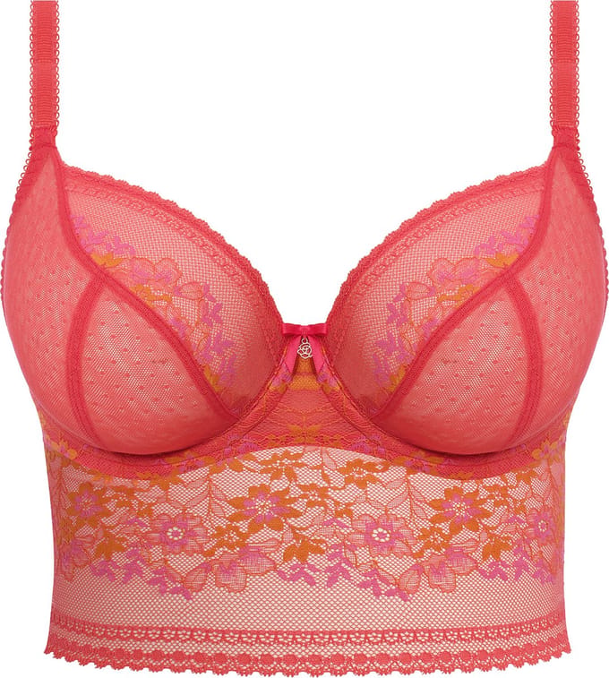 Freya Sydnie Uw Longline Beha - Strawberry Ice- Maat (EU) 70H