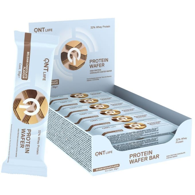 Protein Wafer QNT - 12 wafers - Belgian Chocolate