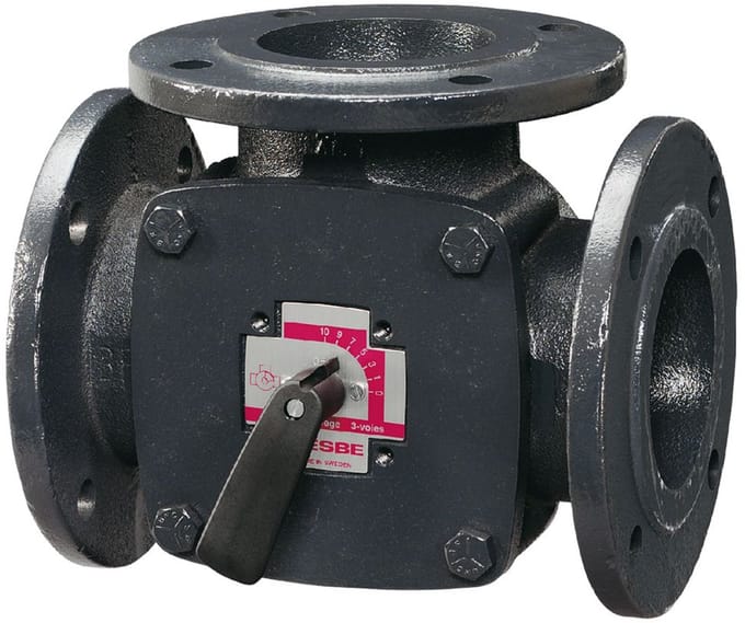 ESBE 3-weg flensmenger 3F, DN40, Kvs44, Flens PN6, 11100400