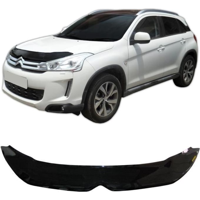 Déflecteur de Capot - SCOUTT - Citroen Jumper - Plastique ABS - Installation Facile - Noir noir
