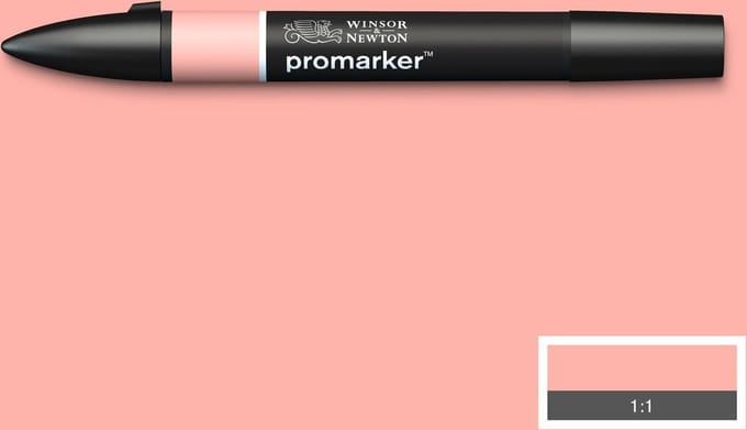 Winsor & Newton Promarker Misty Rose R729 alcoholmarker