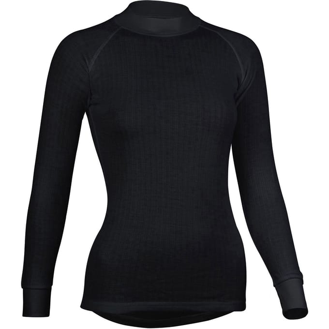 Avento  - Maat 36 - Thermo - Sportshirt - Dames - S - Zwart