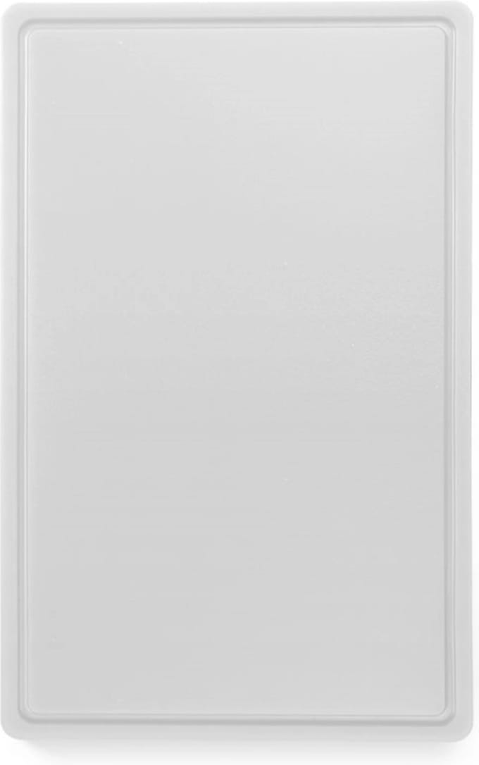 HENDI Gastronorm snijplank – HACCP – HDPE – wit – 530x325 mm