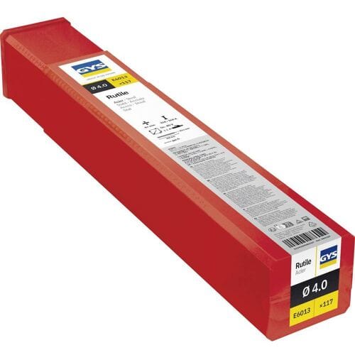 GYS Rutil E6013 - Ø 4 mm Laselektrode 117 stuk(s) (Ø x l) 4 mm x 350 mm 130 - 170 A