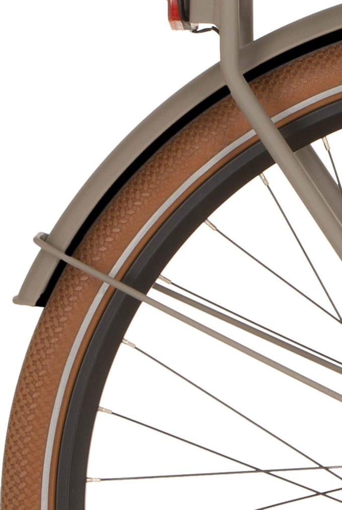 Cortina Spatbord achter 28 Foss halva grey matt