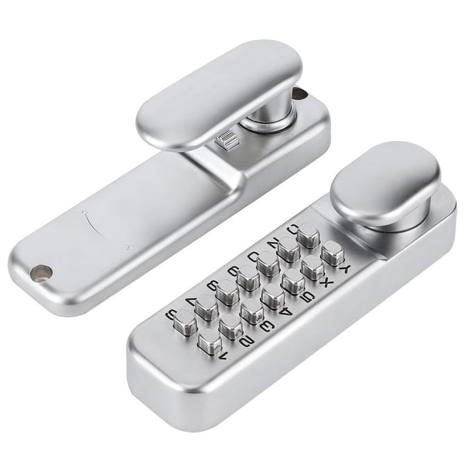 Intelligent Mechanisch Combinatieslot Beveiliging Sleutelloos Codelock voor Huis Kantoor Toegang white