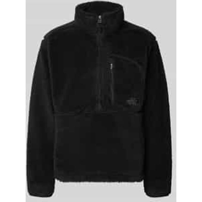 Sweatshirt met opstaande kraag