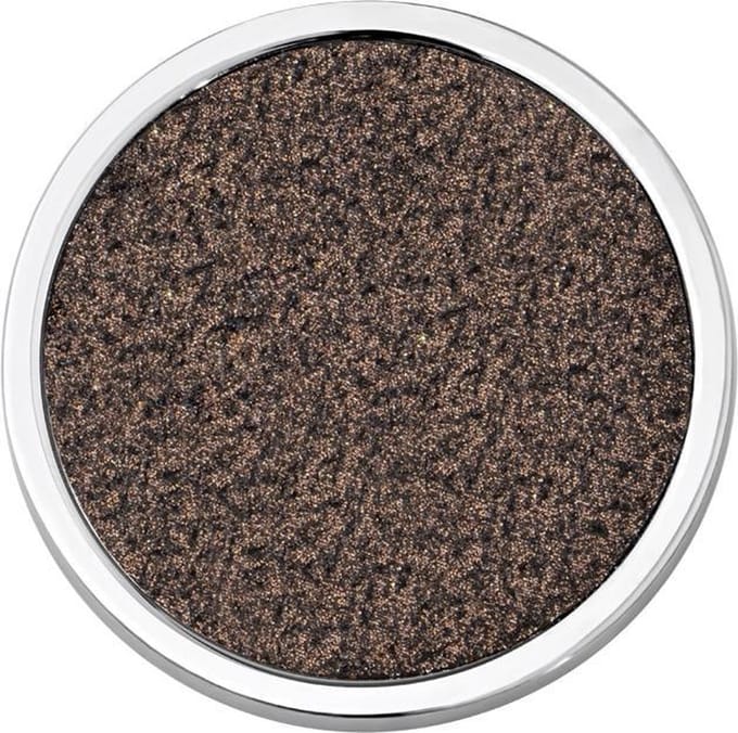 Quiges - Munthouder Munt 33mm RVS Glitters Bruinkleurig - EPR079