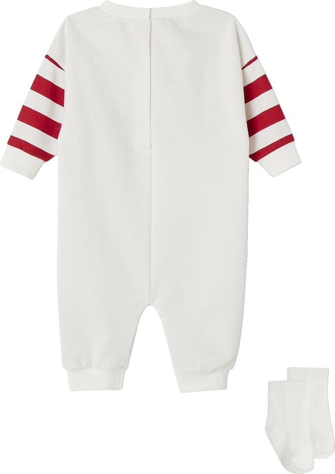 Vertbaudet Kerstset pyjama rendier + sokken voor baby's