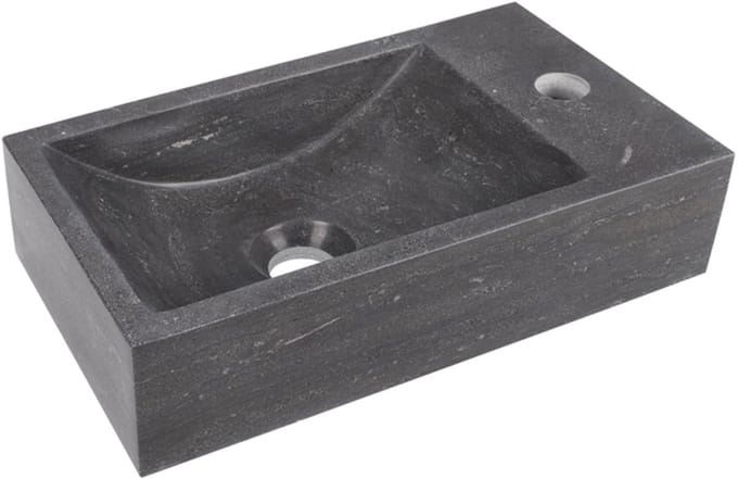 Differnz Hura Fontein - 40x22x11cm - kalksteen - grijs