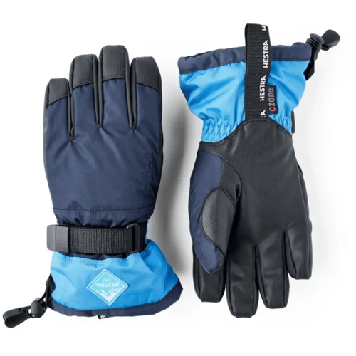 Hestra Gauntlet CZone Handschoen Jeugd (Maat - 3, Kleur - Dark navy/Sky blue)