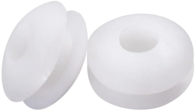Dailygoods - 50 Stuks Rubberen Doorvoertules voor Kabelbescherming