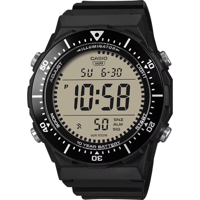 Casio Casio Collection AE-1700H-1AVEF Horloge - Kunststof - Zwart - Ø 47 mm