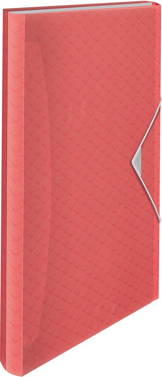 Esselte Colour'Breeze voorordner, 6 vakken, koraal 6 stuks
