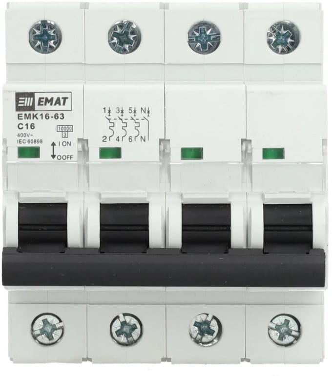 EMAT Krachtgroep 16A 3P N C-Kar