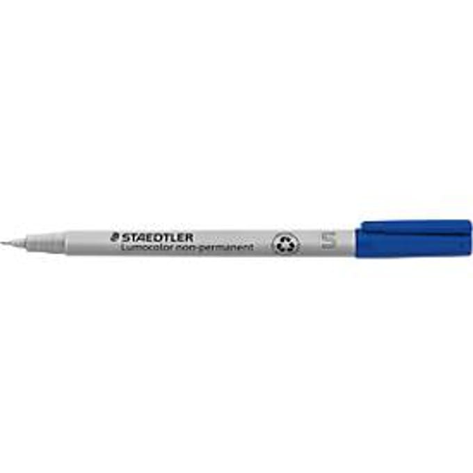 Universele stift STAEDTLER Lumocolor,,  S, WL, blauw, 10 st.