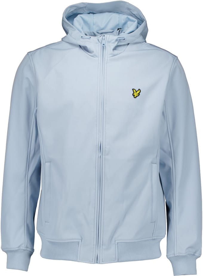 Lyle & Scott - Jas Lichtblauw Lyle&scott Mesh Back Softshell Jacket Jackets Lichtblauw Jk2200v