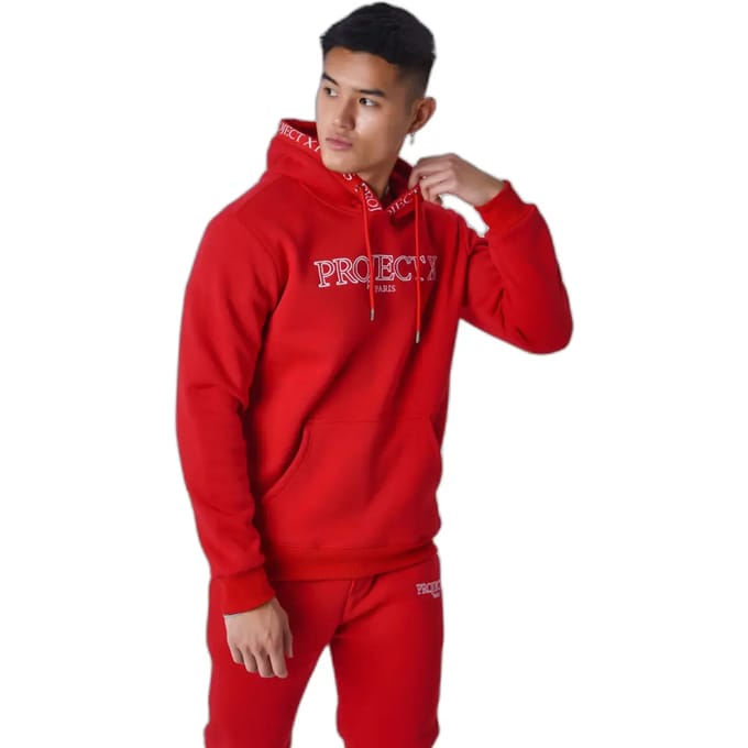 Capuchon sweatshirt met Contour borduursel Project X Paris