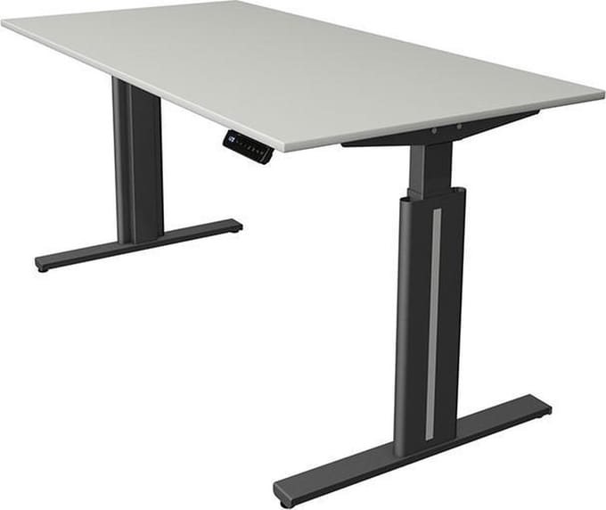 Kerkmann - Bureau Move-3 elegant licht grijs 160x80cm elektrisch verstelbaar