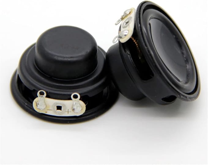 Full Range Speaker - Woofer Luidspreker - Muziek Afspelen - Dubbel Magnetisch - 3W 4 Ohm - Zwart