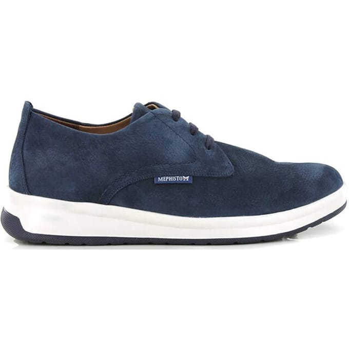 Mephisto Lester - heren veterschoen - blauw - maat 39 (EU) 6 (UK)