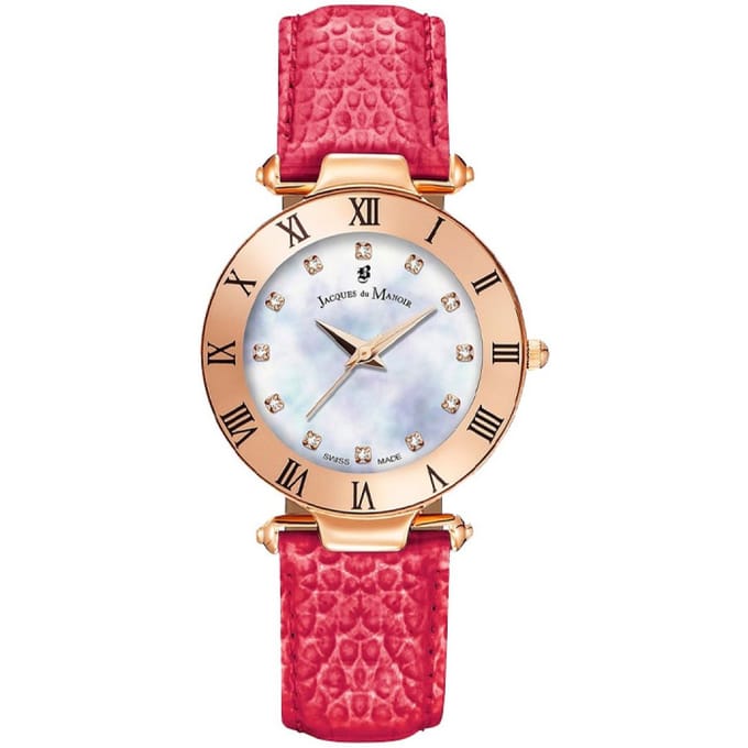 JACQUES du MANOIR JWL00103 Dames Horloge 33mm Swiss-Made