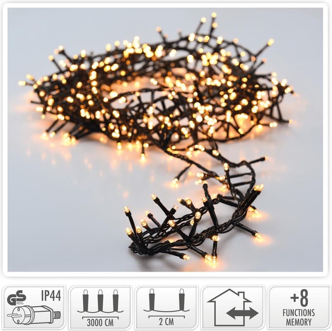 Ambiance Kerstverlichting met 1500 LED's 30 m
