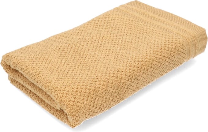 Lasa Home | Badhanddoek Dune Okergeel 50x100 cm