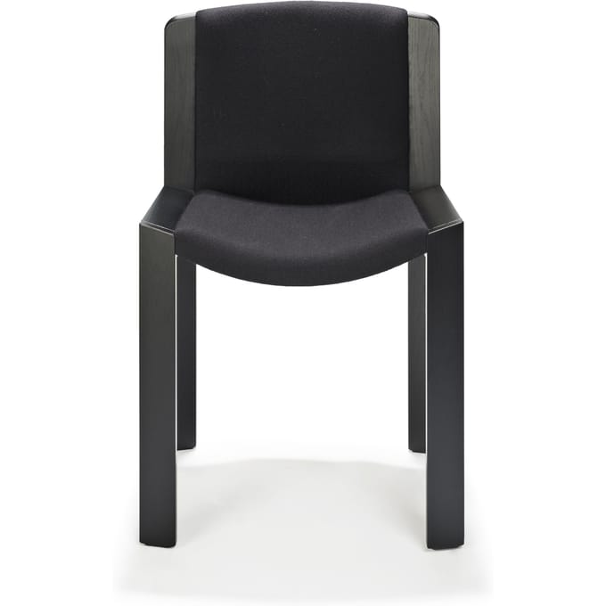 Karakter Chair 300 Eetkamerstoel - zwart gelakt eiken/Remix 183