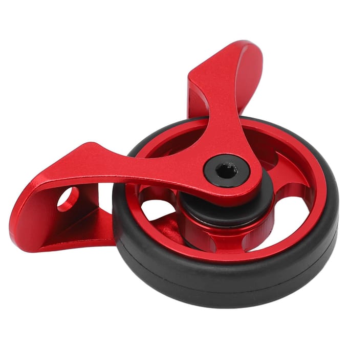 MEIJUN Garde-boue de vélo pliant Roulement Roue facile pour vélo Brompton Accessoires de rechange Rouge rouge