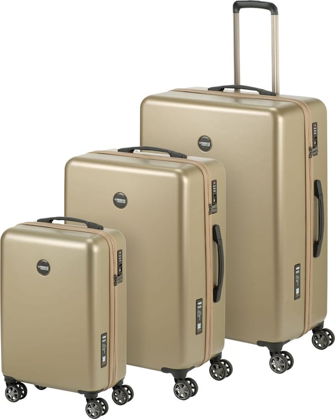 Princess Traveller PT01 Deluxe - Kofferset - Pristine Bronze - SML