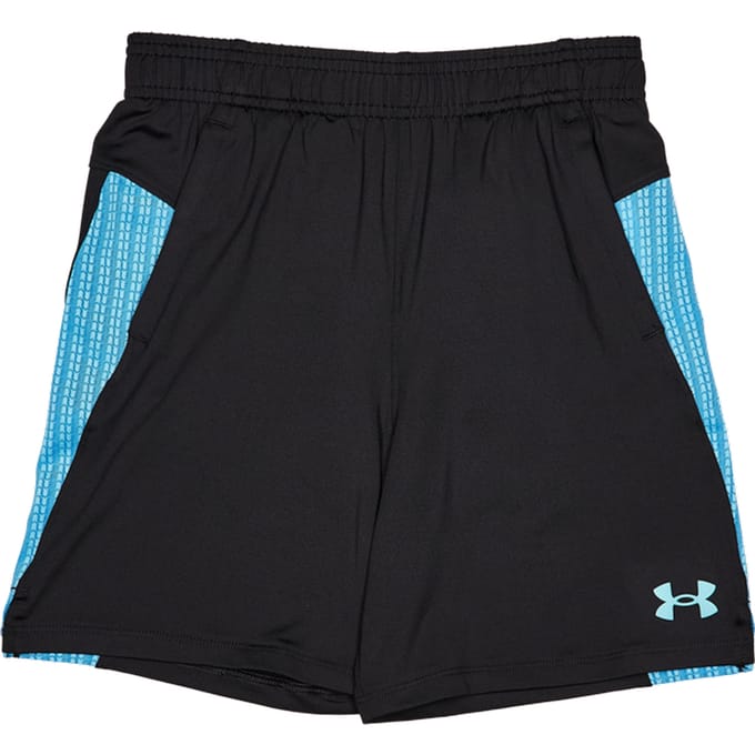 Under Armour Tech Korte Broeken Kinder - Zwart - Maat 149 - 160 CM - Poly Jersey