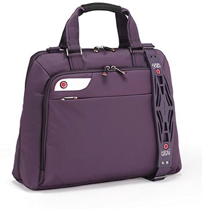 Stijlvolle Dames Laptoptas tot 15,6 inch - Lila Notebooktas voor Vrouwen