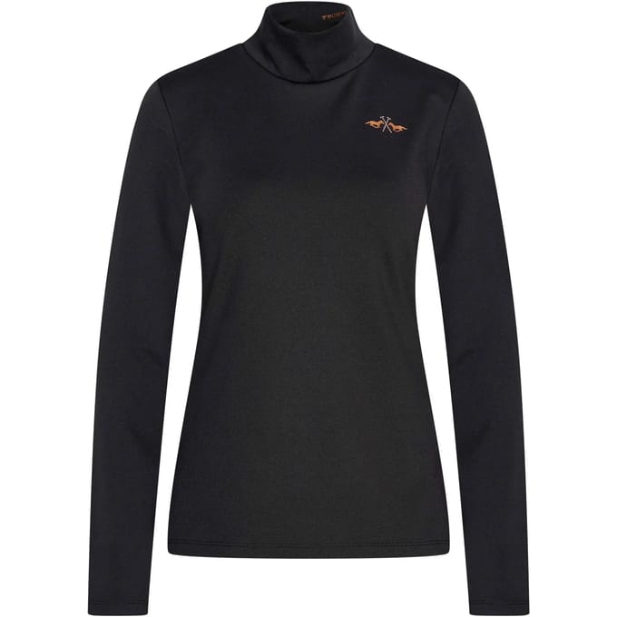 Hv Polo - Turtleneck Hvpleanne - Black - 164