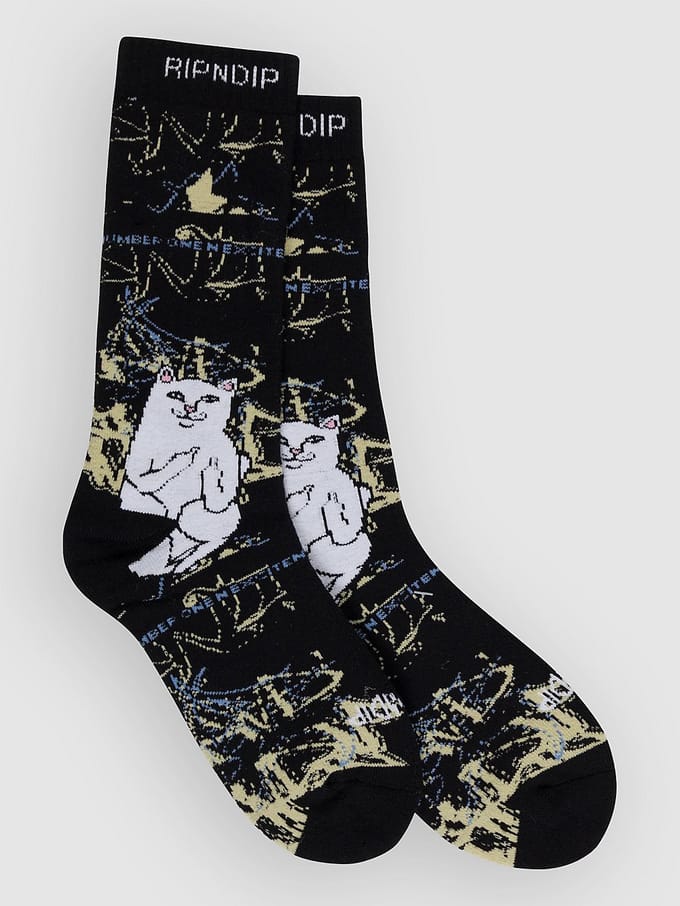 RIPNDIP Lord Nermal Madness Socks zwart
